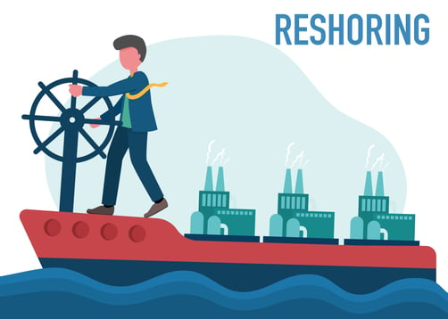 Reshoring Illustration